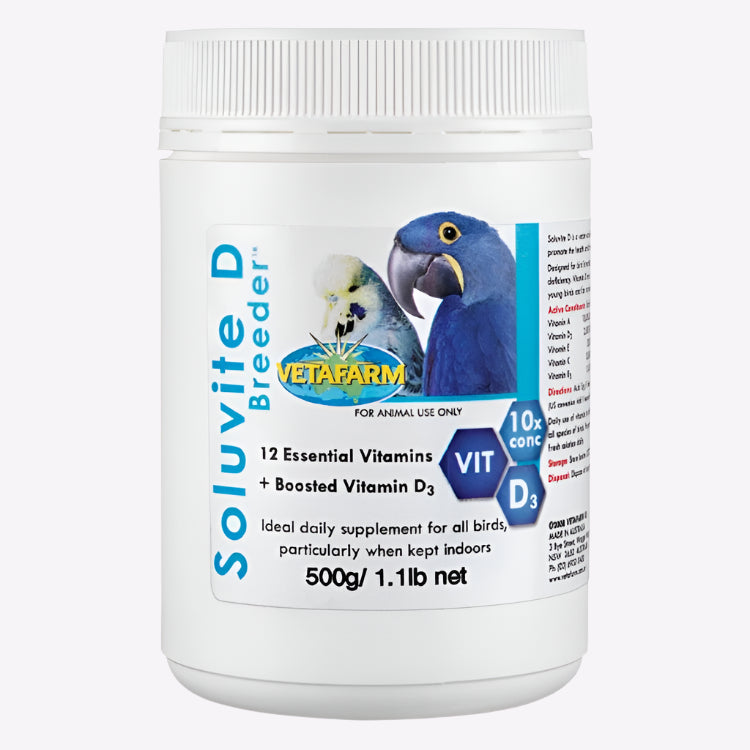 Vetafarm Soluvite D Breeder - 500g