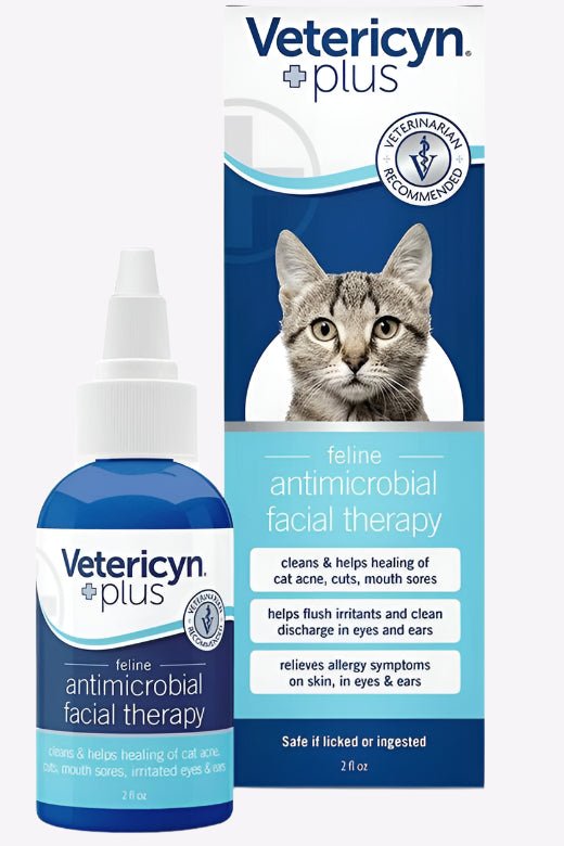 Vetericyn Plus Feline Antimicrobial Facial Therapy - 2oz