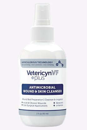 Vetericyn VF Plus Antimicrobial Wound and Skin Cleanser - 3oz