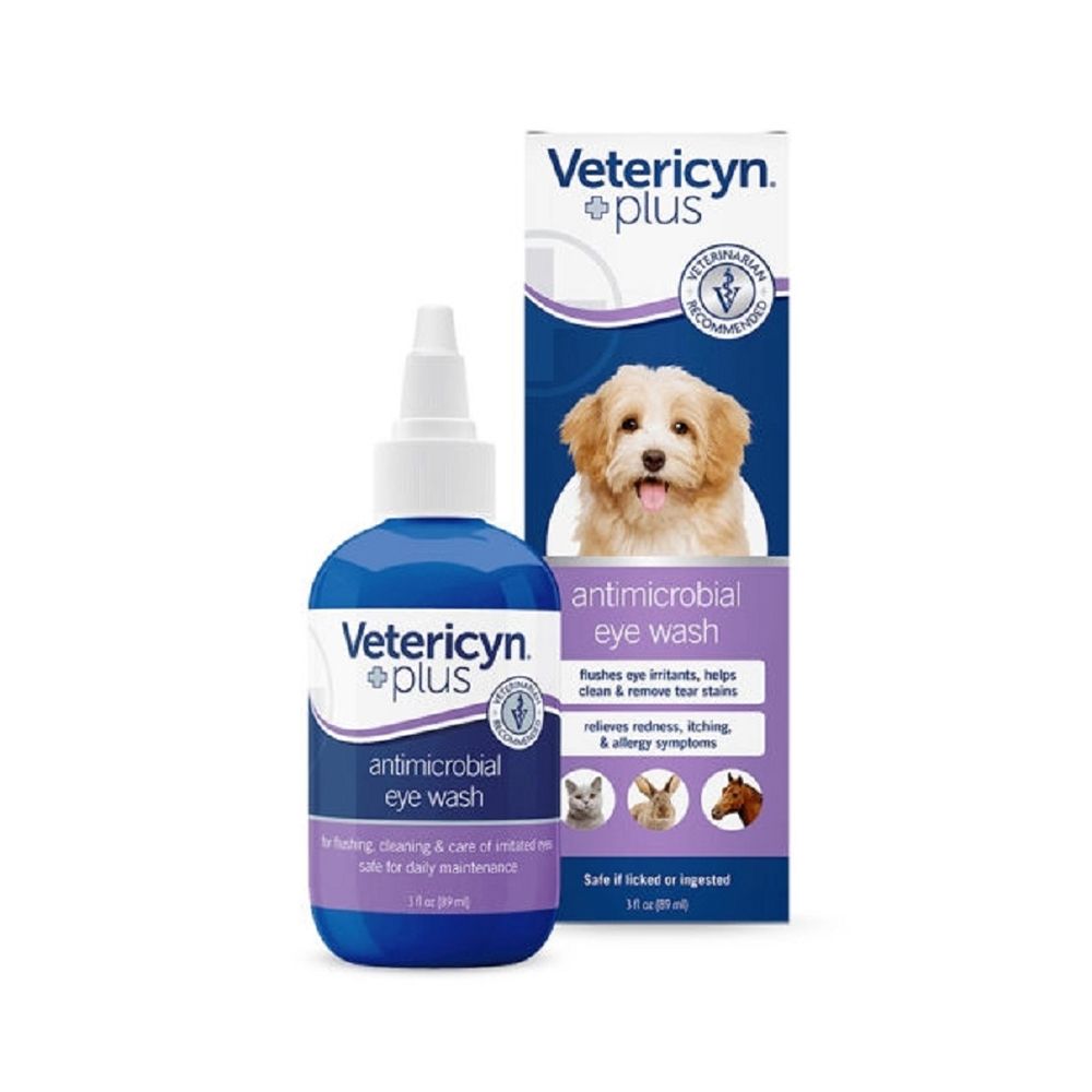 Vetericyn Plus Antimicrobial Eye Wash - 3 oz