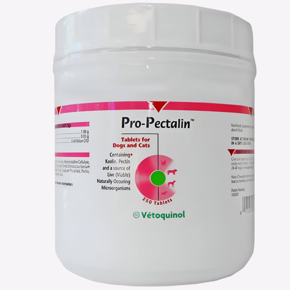 Vetoquinol Care Pro pectalin tab 250 tablets For Dogs and Cats