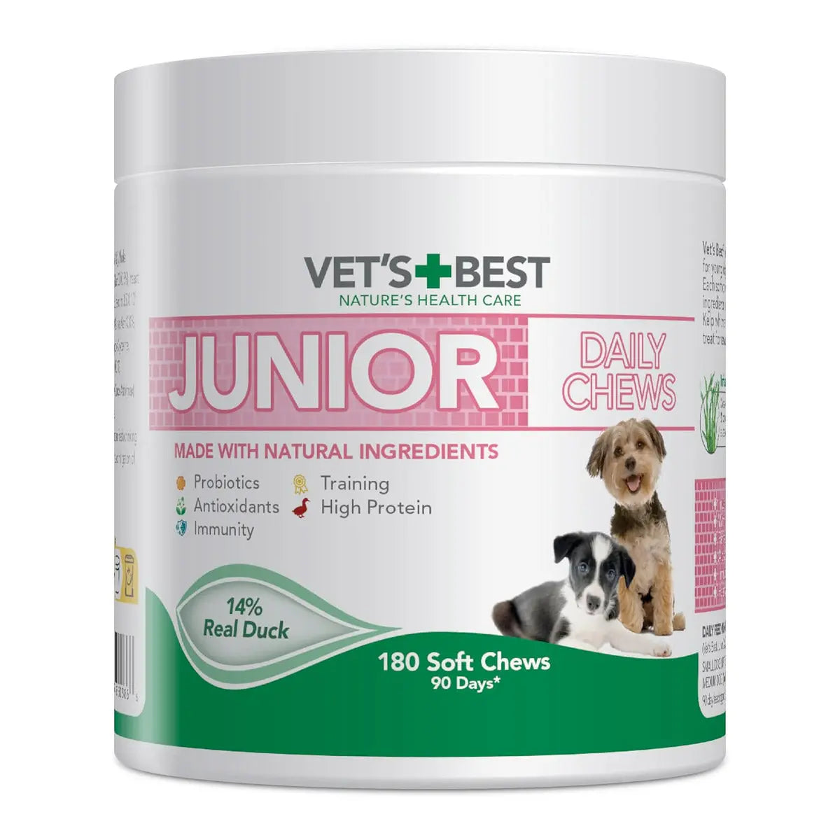 Vet's Best Daily Chews 180 Soft Chews Junior
