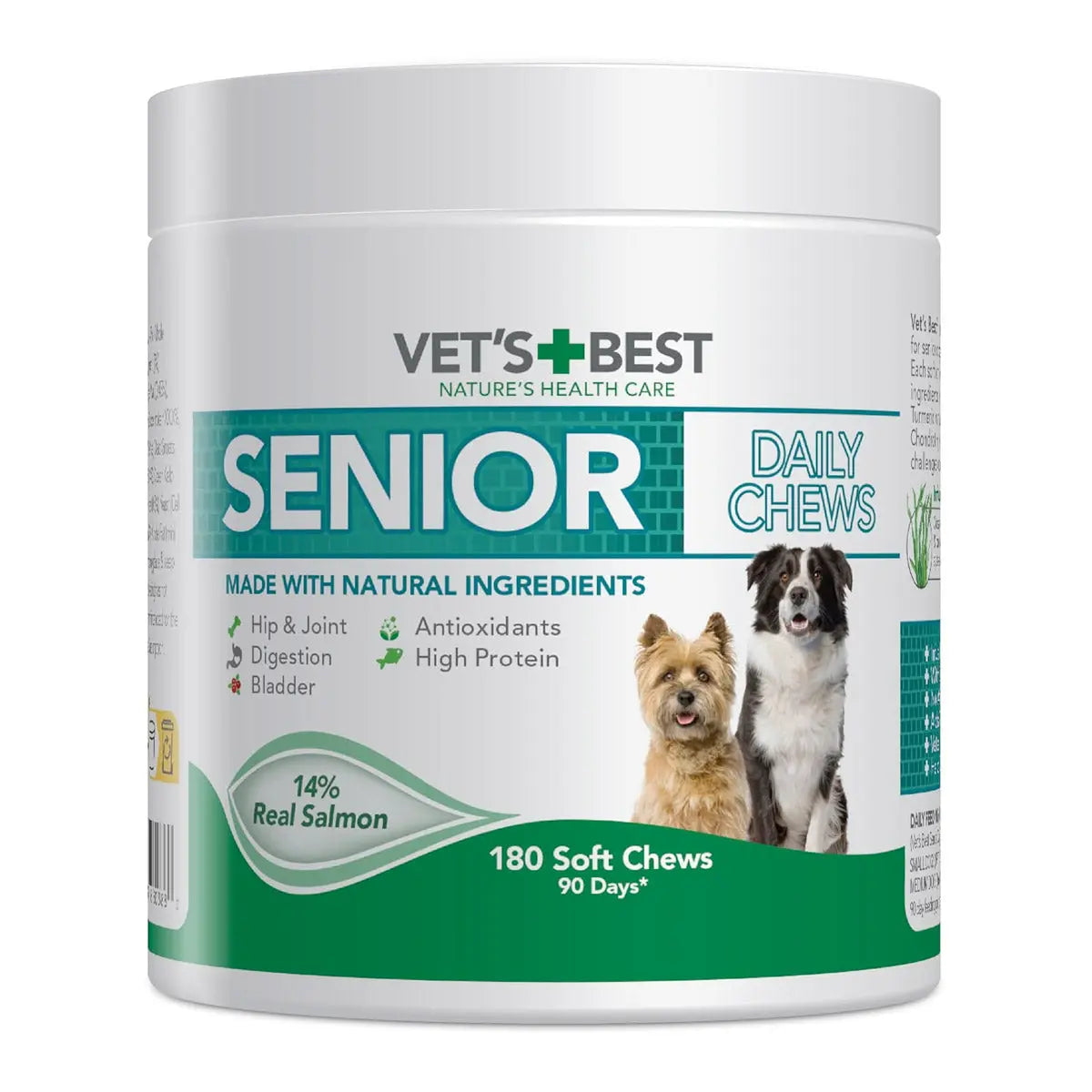 Vet’s Best Daily Chews 180 Soft Chews Senior