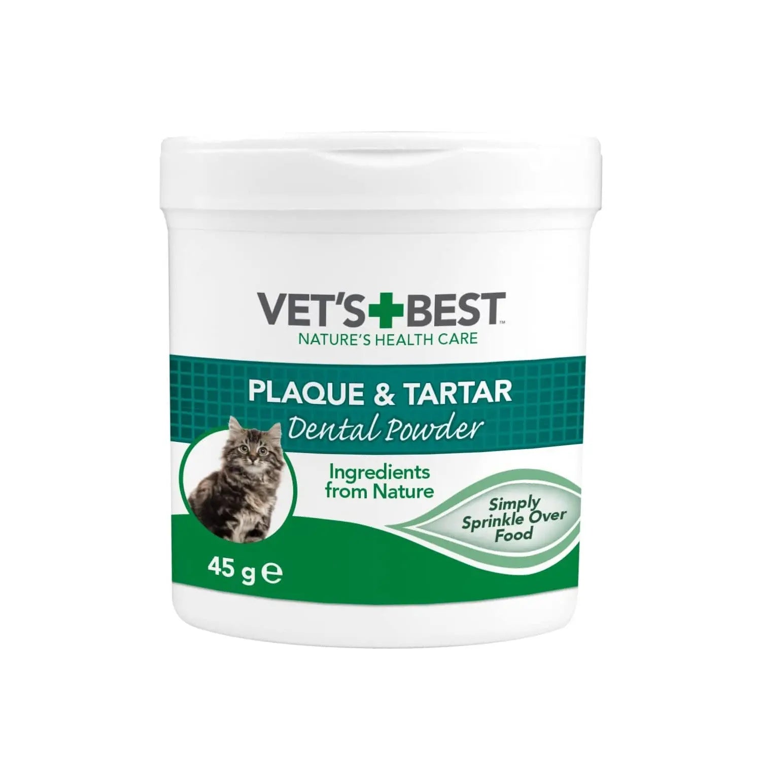Vet’s Best Advanced Dental Powder for Cats 45g