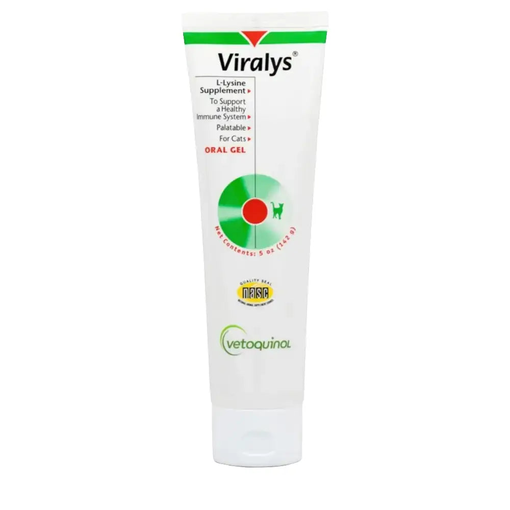 Viralys Oral Gel for Cats – L-Lysine Supplement - 142g