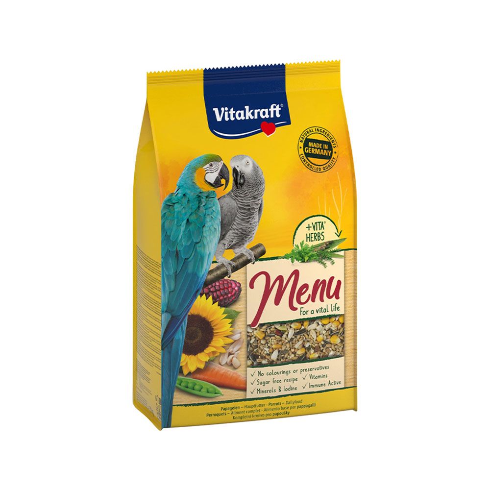 Vitakraft Menu Premiun Parrot Food - 3 kg