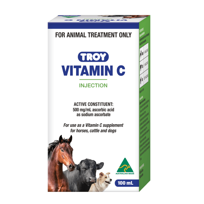 Troy Vitamin C Inj 100mL