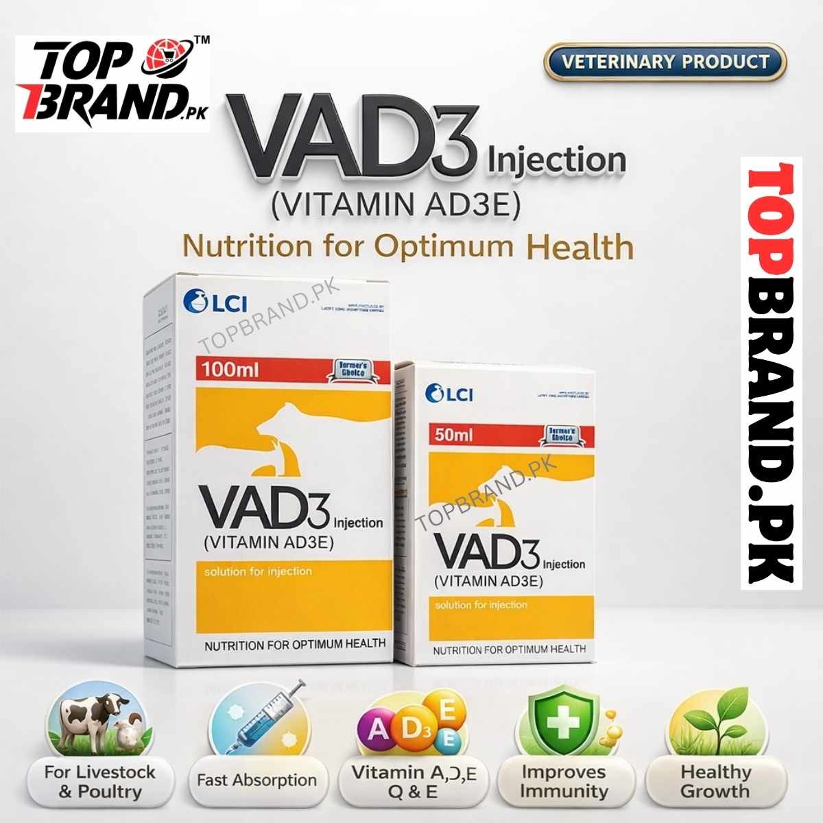 VAD3 Injection (Vitamin AD3E)