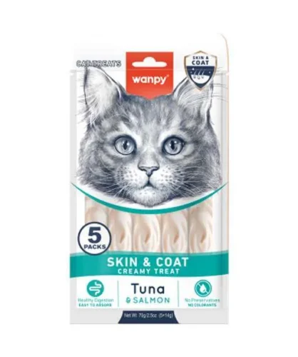 Wanpy Skin & Coat Creamy Treat Tuna & Salmon