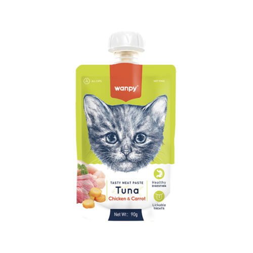 Wanpy Meat Paste Cat Treats – Premium & Nutritious Snacks for Cats