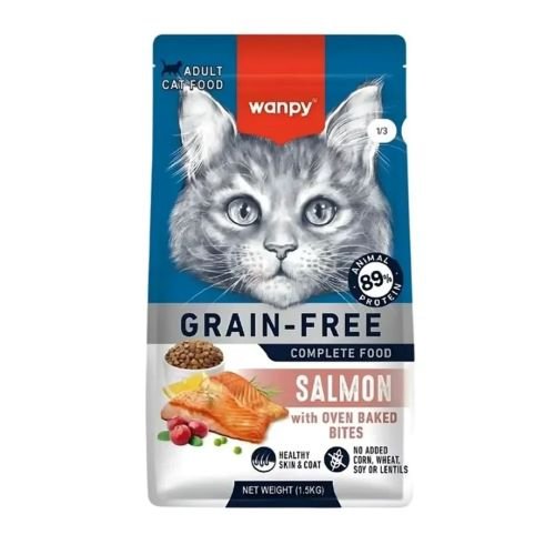 Wanpy Grain-Free Adult Dry Food-Salmon (1.5kg)