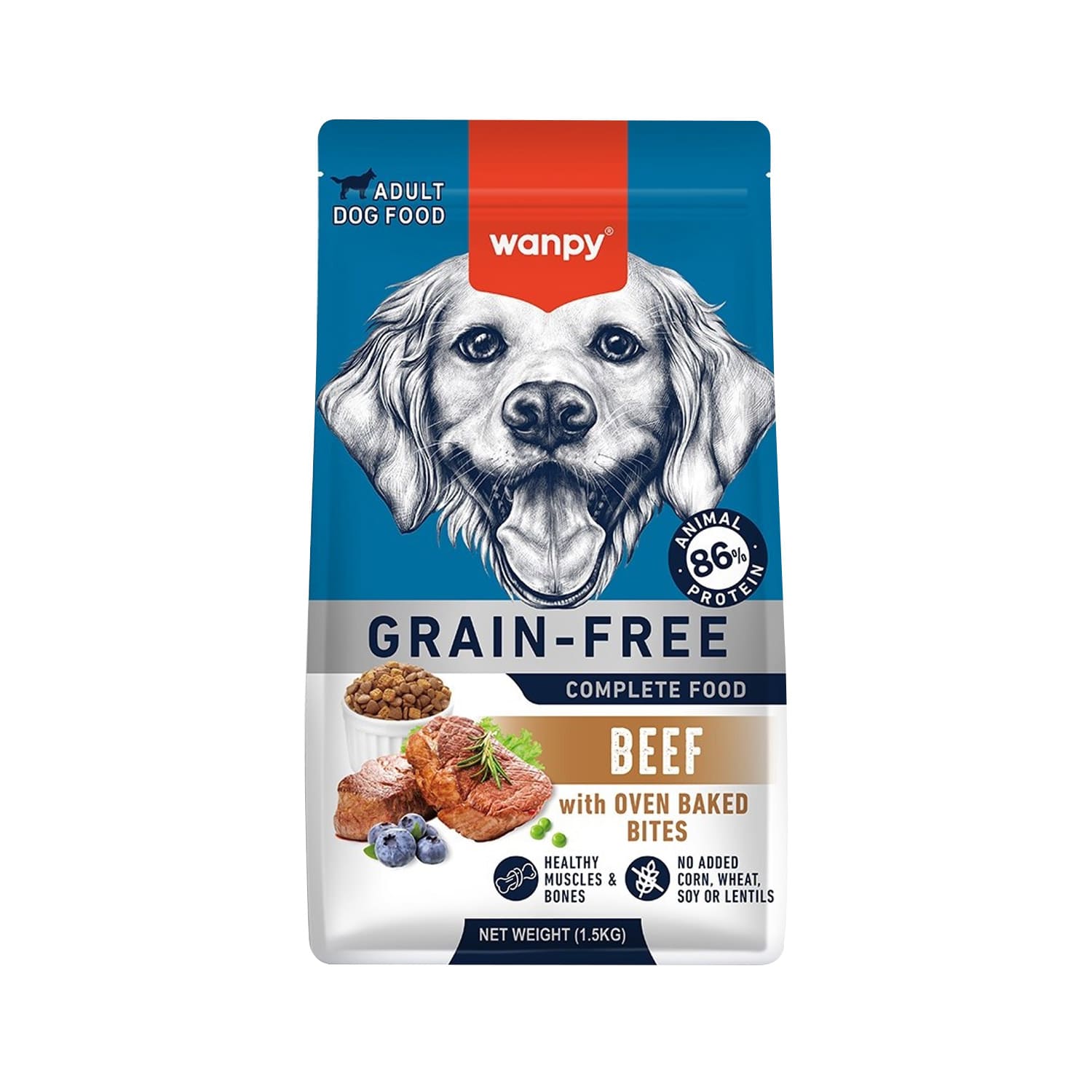 Wanpy Grain Free Complete Food for Adult Dog –
