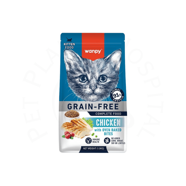 Wanpy Kitten 1.5kg Chicken Growth Nutrition