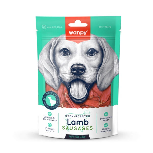 Wanpy Lamb Sausages 100g