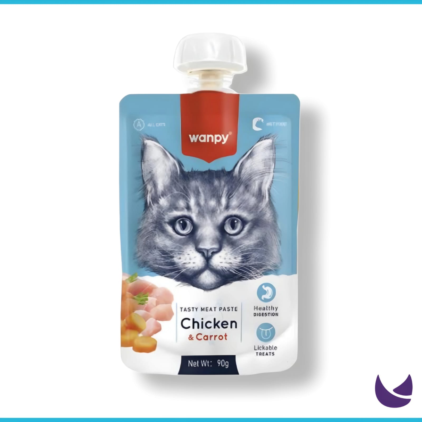 Wanpy Tasty Meat Paste | Treat for Cats