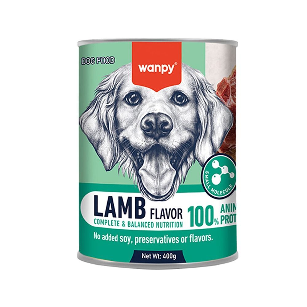 Wanpy Dog Complete Paste Lamb Canned Dog Food - 400 g
