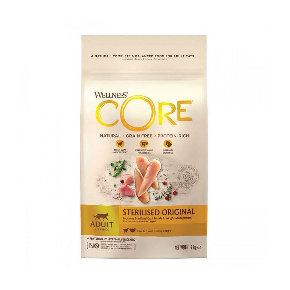 Wellness CORE Sterilized Original Chicken with Turkey Recipe, 1.75 Kg