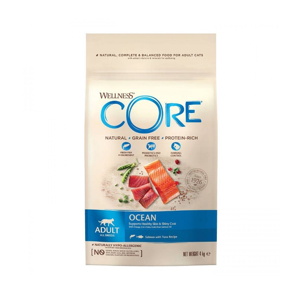 Wellness CORE Ocean Salmon with Tuna Recipe Adult Dry Cat Food