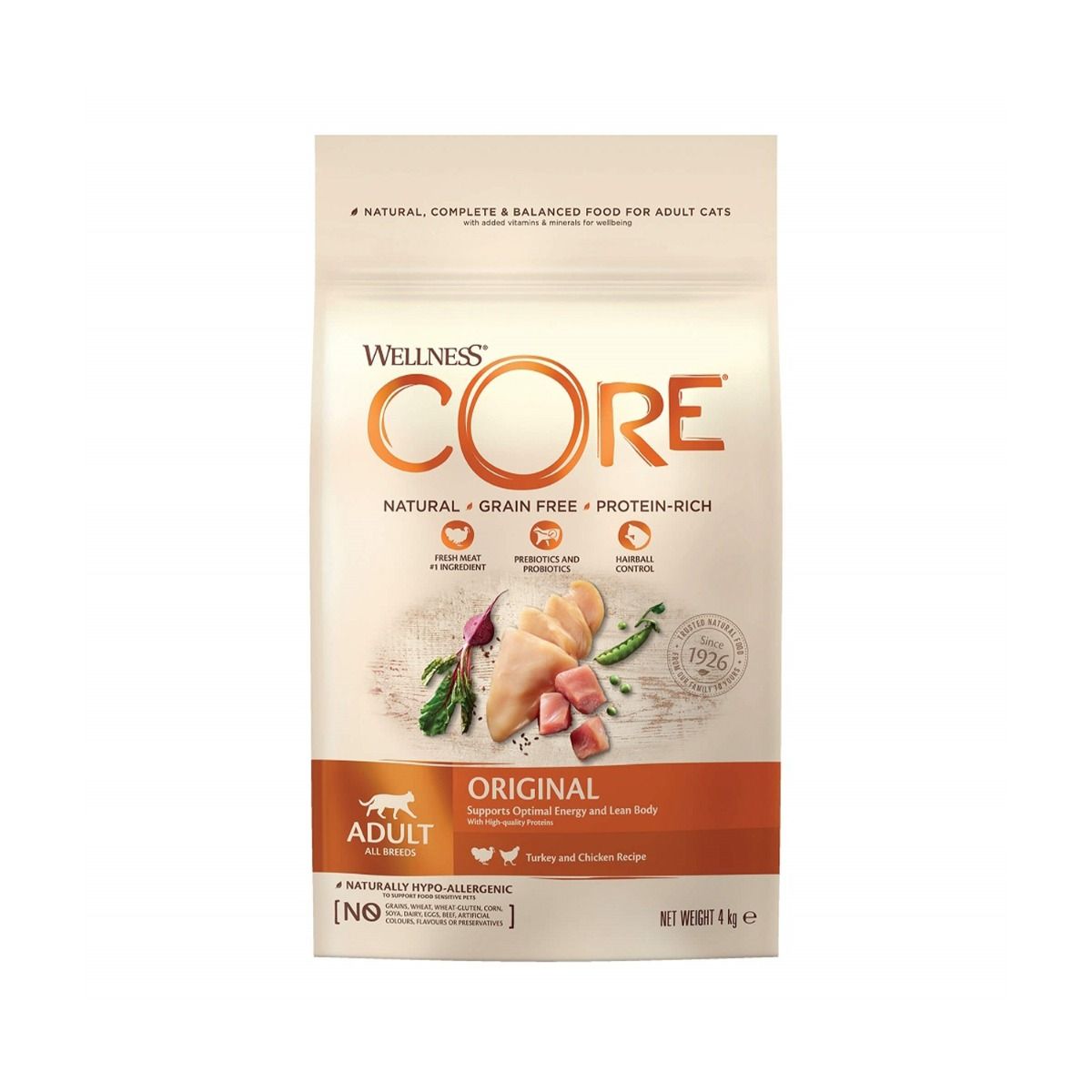 Wellness CORE Original Turkey with Chicken Recipe Dry Cat Food