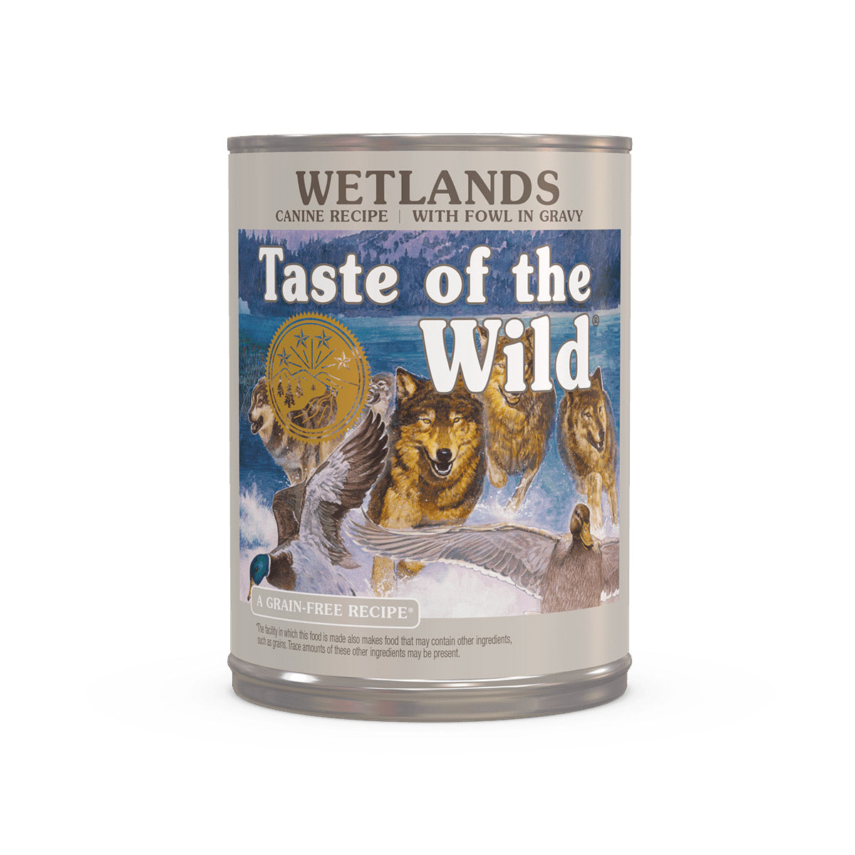 Taste of the Wild Wetlands Canine Fowl in Gravy Wet Dog Food 390G - Pack of 12