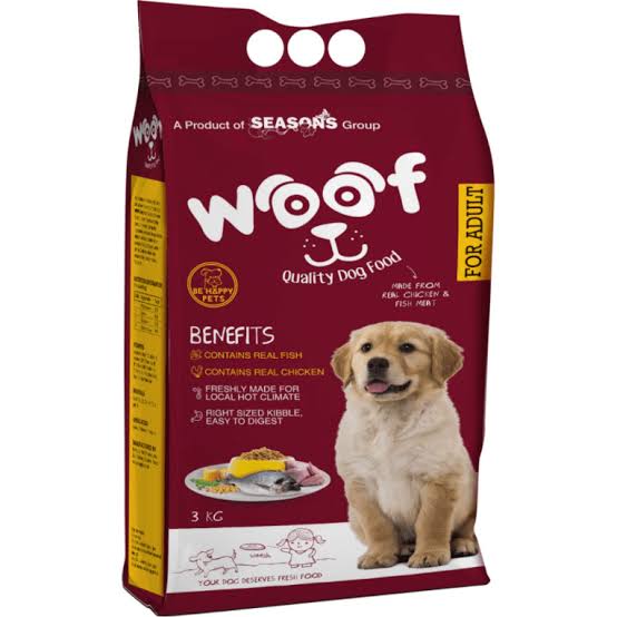 Woof Dog Food 3kg woof02