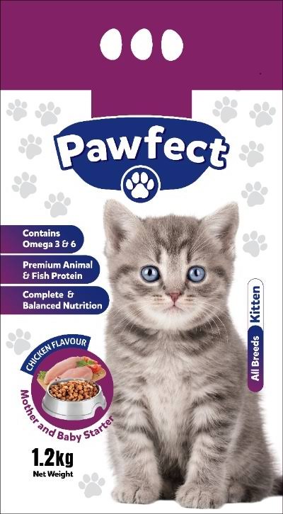 Pawfect Kitten 1kg pfct02