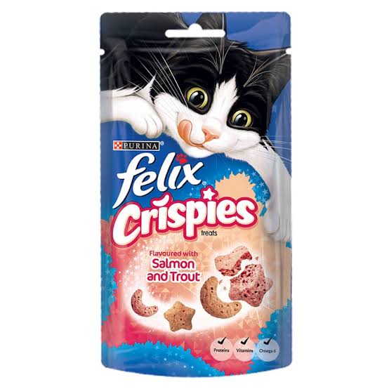 Felix Crispies Salmon &amp; Trout 45G tr104a