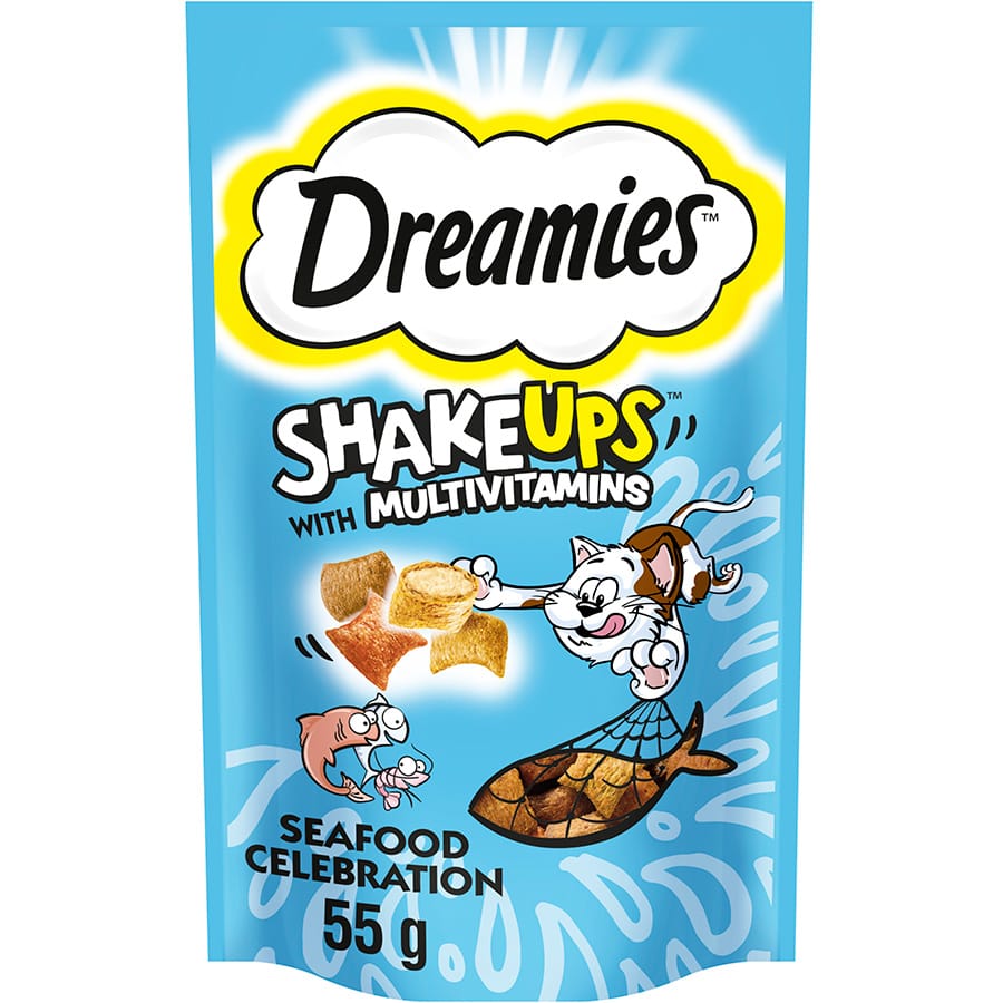 Dreamies cat Treat Shakesup seafood tr036