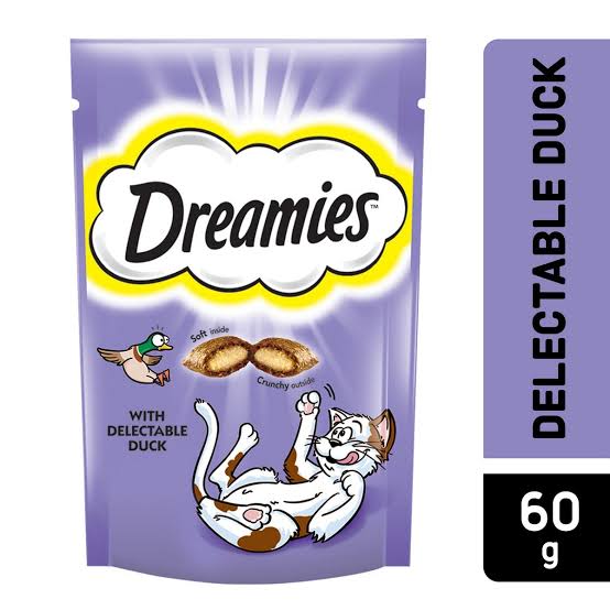 Dreamies Cat Treat with Chicken and Duck 55g tr036k