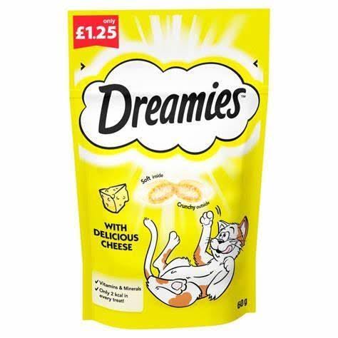 Dreamies Cat Treat with Cheez 55g