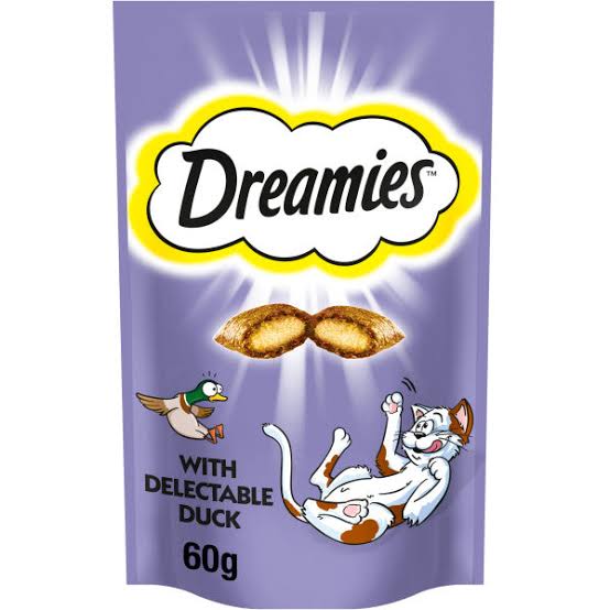 Dreamies Cat Treat Salmon 60gm tr036b