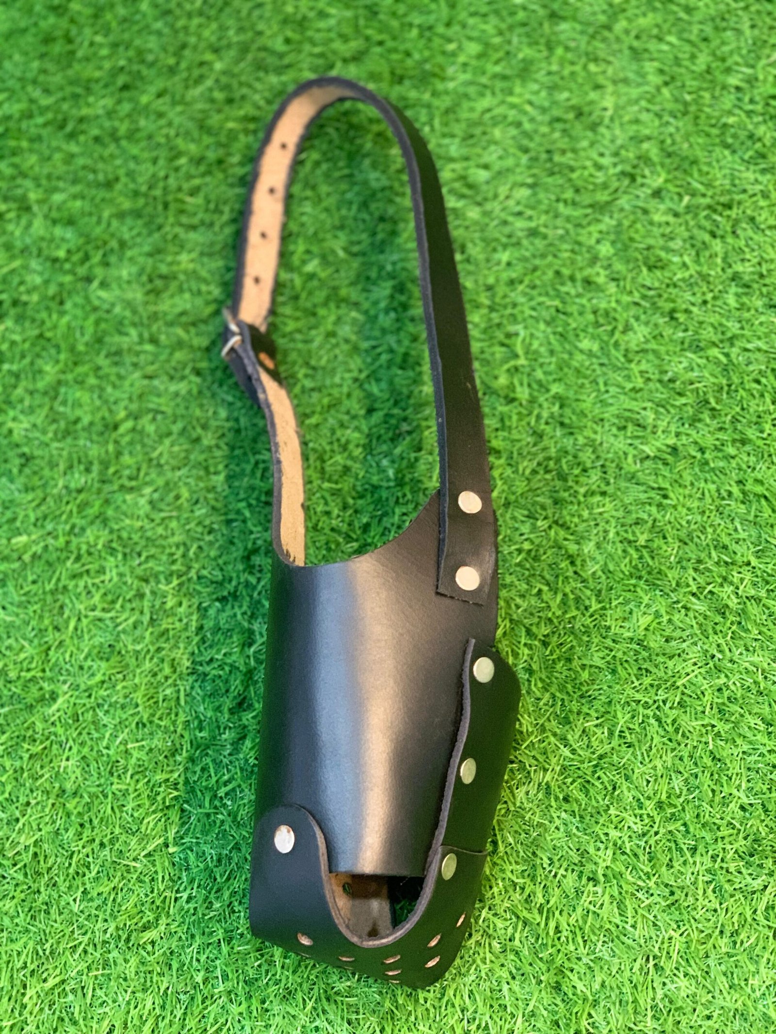 Premium Leather Dog Muzzle – Durable, Secure and Comfortable