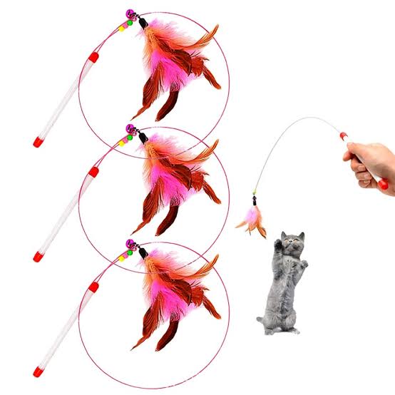Wired stick toys with furr t127