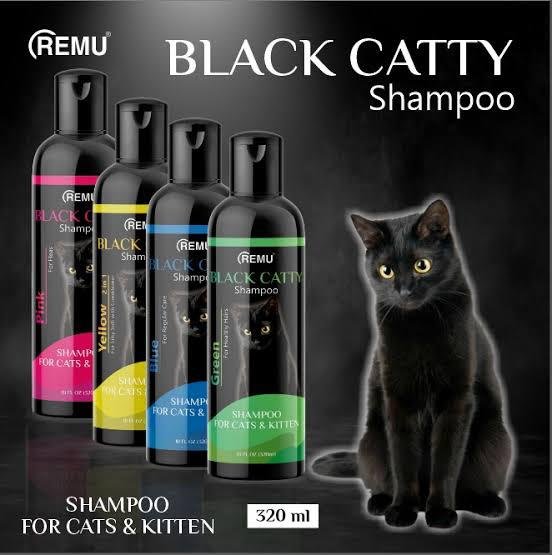 Remu Black Catty Shampoo 120ML