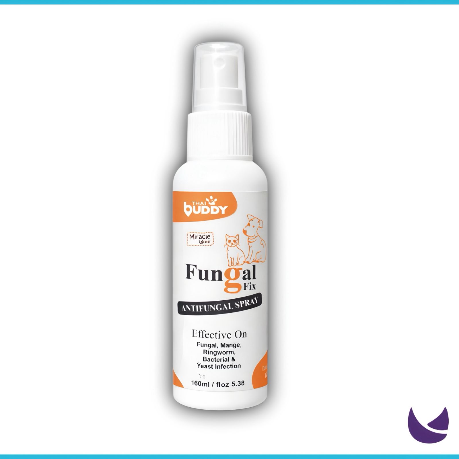 Thai Buddy Anti Fungal Spray for Cats & Dogs 100ml
