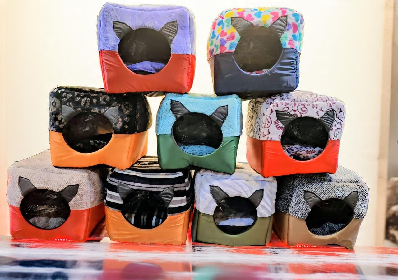 House Cum Bed for Cats and Puppies