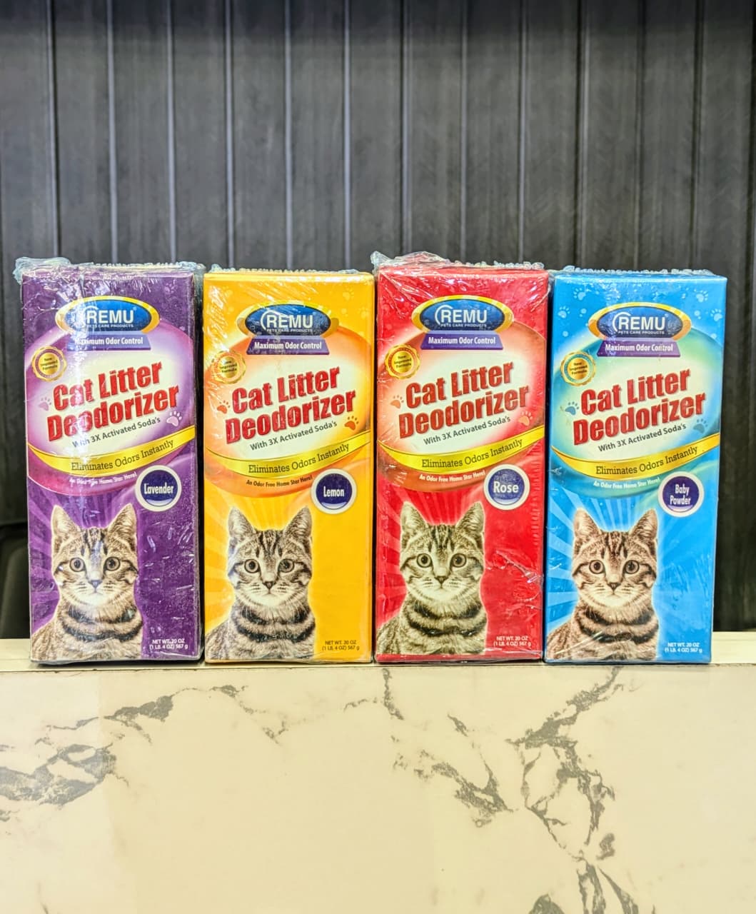 Remu Cat Litter Deodorizer With ctivated Carbon