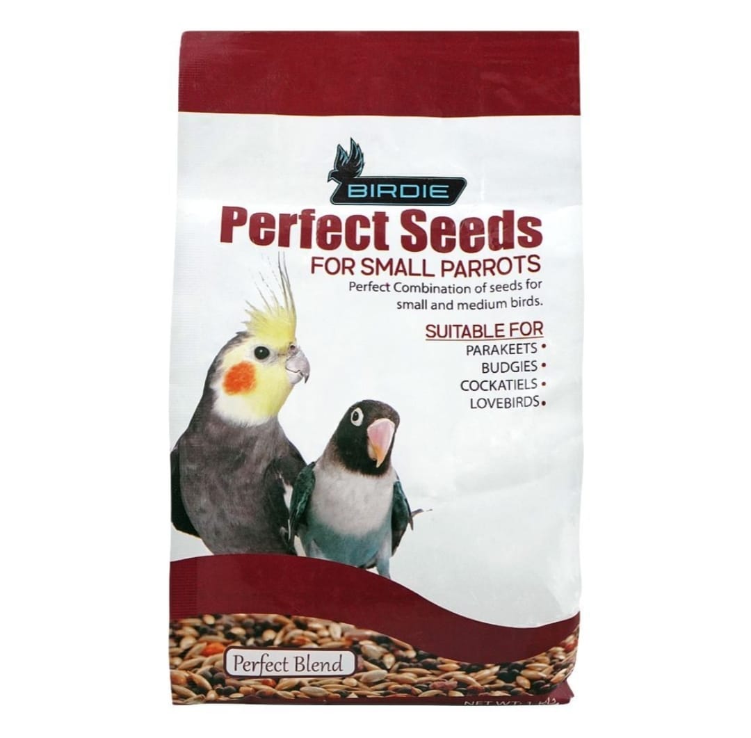 Birdie seed for small parrots