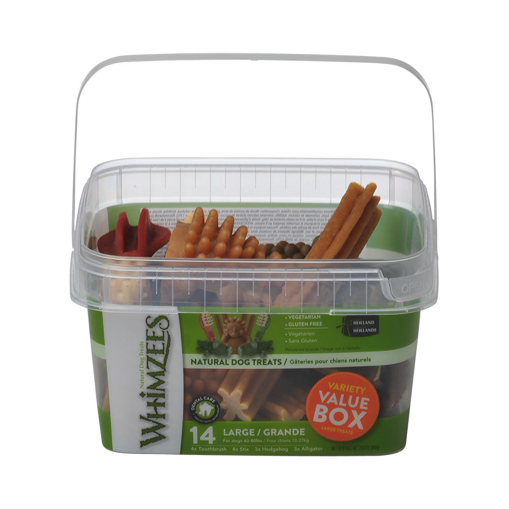 WHIMZEES Variety Value Box Large (14pcs)