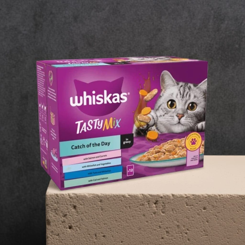 Whiskas 1+ Catch of the Day in Gravy Adult Cat Wet Food
