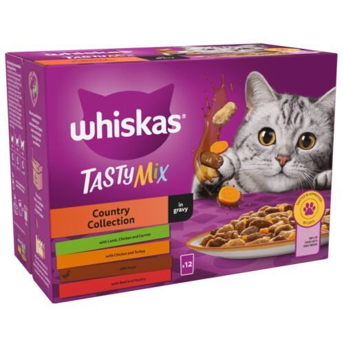Whiskas 1+ Country Collection in Gravy Adult Wet Cat Food