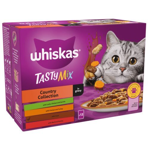 Whiskas 1+ Country Collection in Gravy Adult Wet Cat Food