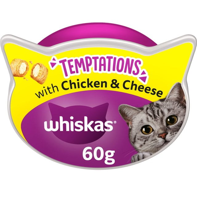 Whiskas Temptations With Chicken & Cheese