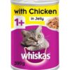 Whiskas 1+ Chicken in Jelly 100g Pouch