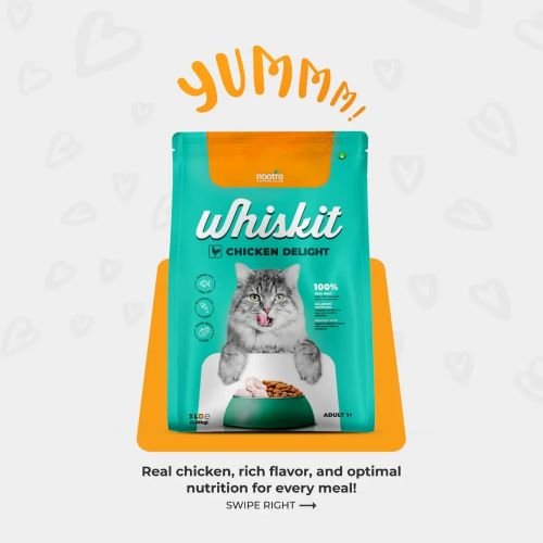 Whiskit Cat Food-Chicken Delight