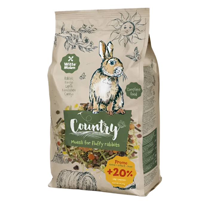 Witte Molen Country Rabbit 2.5kg + 20% Extra