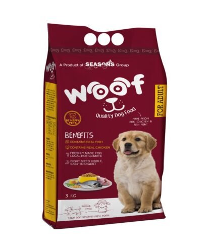 Woof Adult Dog Food – 3 KG