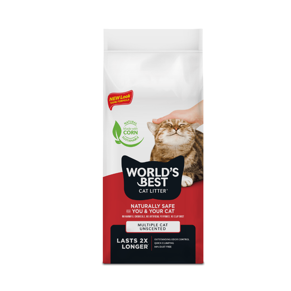 World's Best Cat Litter Multiple Cat Clumping Cat Litter