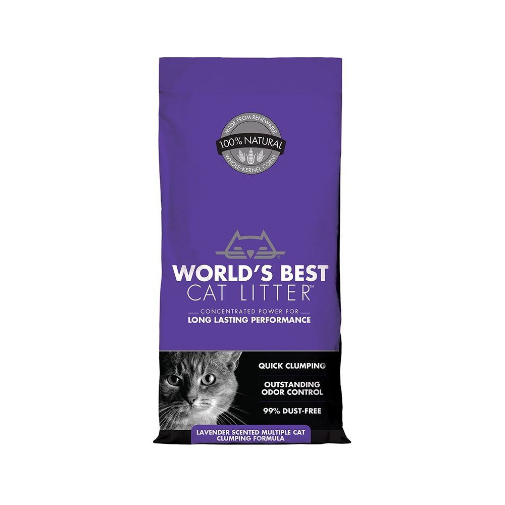 World's Best Cat Litter Scented Multiple Cat Clumping Cat Litter
