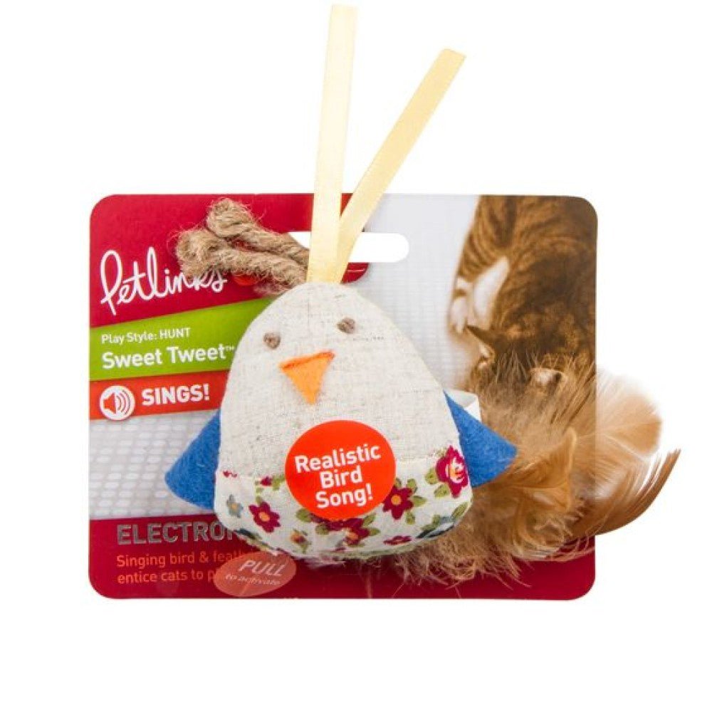 Petlinks® Garden Sweet Tweet⢠Electronic Bird Sound Cat Toy